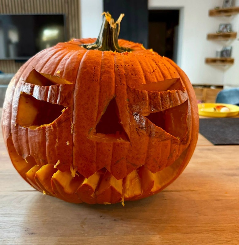 Date Kürbis schnitzen Herbst
